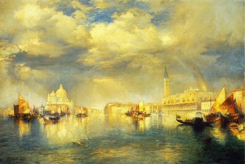 Thomas Moran Venetian Scene